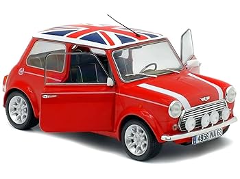 ミニカー　 ミニクーパー　1/18 赤 モーターマックス ミニカー Morris Mini Cooper RED 1/18 Motor